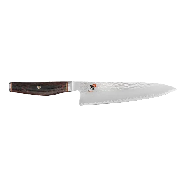Miyabi 6000MCT 8-Inch Gyutoh Knife – SG2 Japanese Chef Knife with Tsuchime Finish