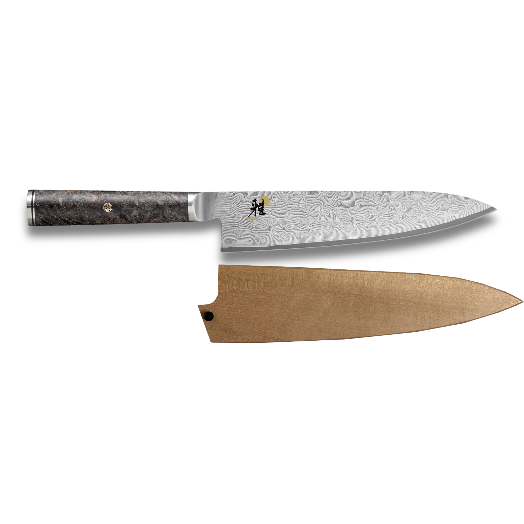 Elite Chef’s Set: MIYABI 5000 MCD 67 Knife with Authentic Japanese Sheath