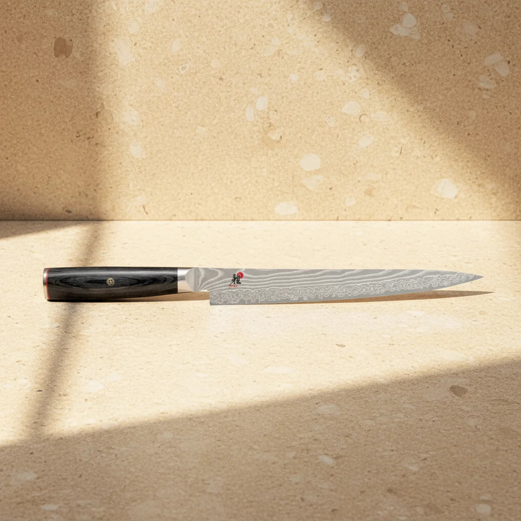 MIYABI Kaizen 5000 FC-D Sujihiki 24cm Slicing Knife | FC61 Steel