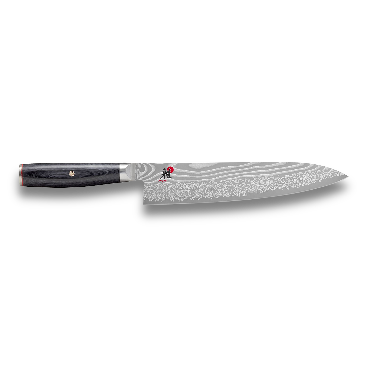 MIYABI Kaizen II 5000FCD 9.5-Inch Gyutoh Knife | Japan, Damascus Steel
