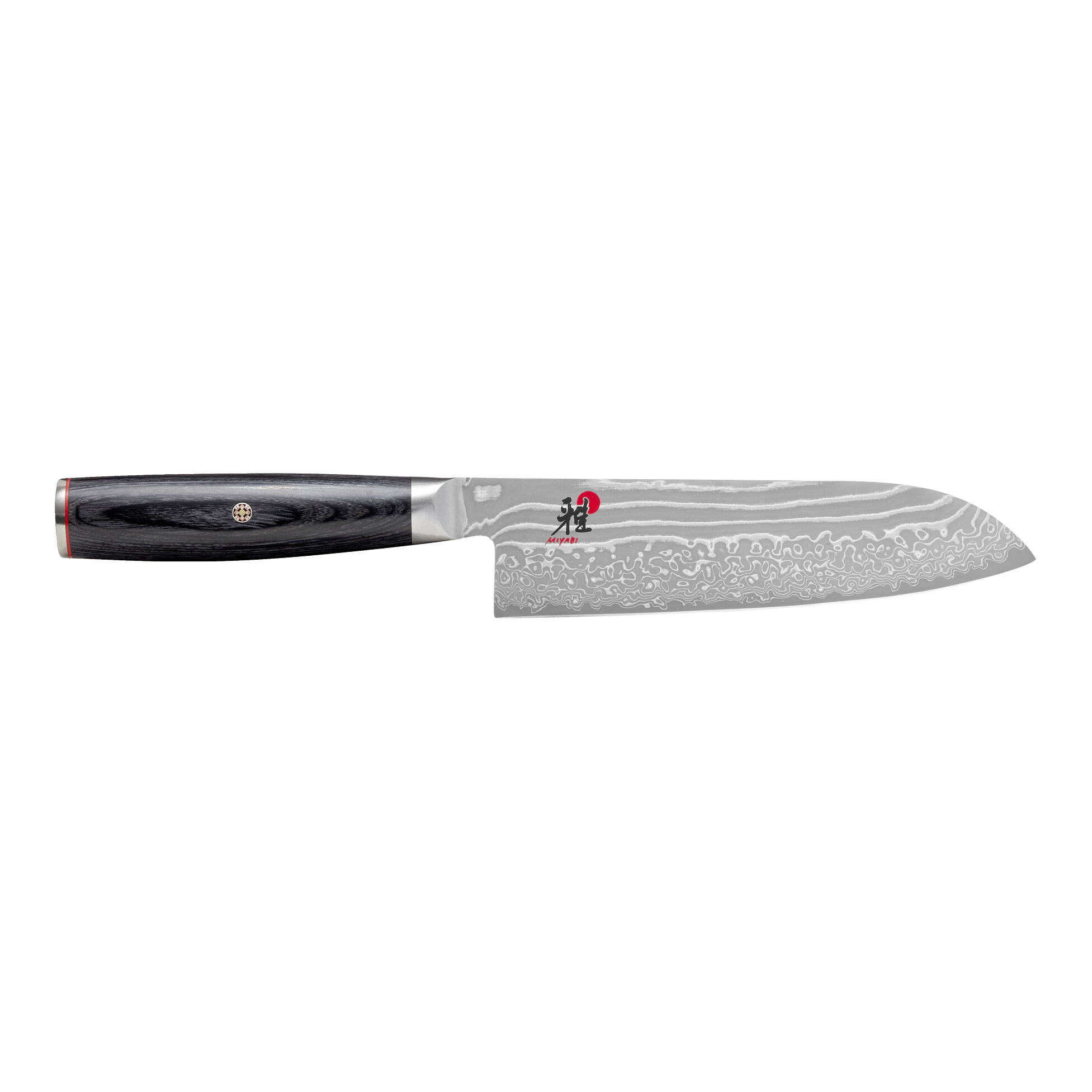Miyabi Kaizen II 5000FCD 7″ Santoku – FC61 Core, 48‑Layer Damascus Steel