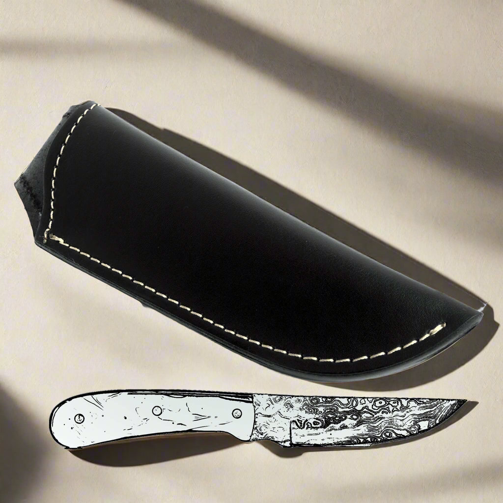 Leather Sheath for Skinner Knife