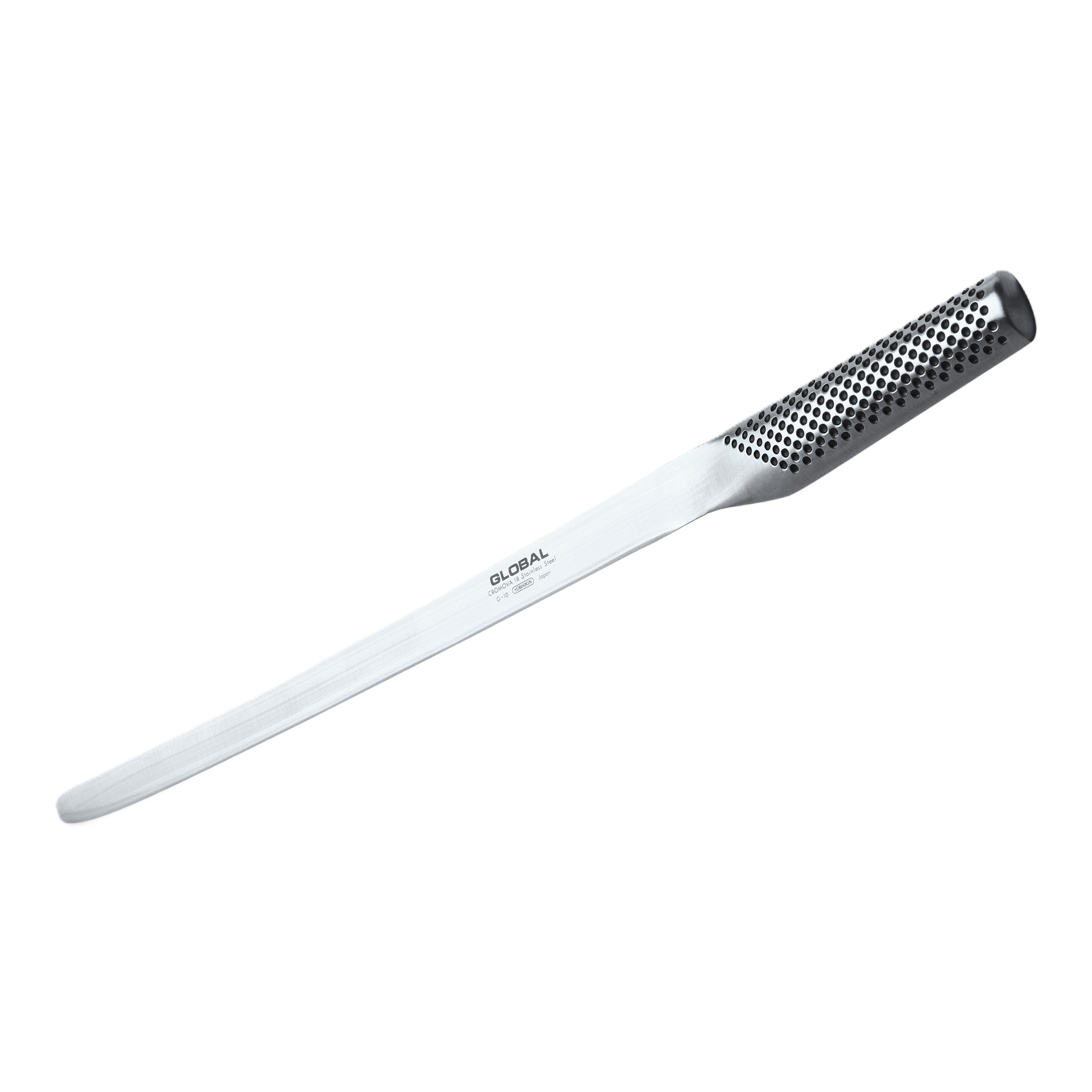 GLOBAL 12-Inch Ham & Salmon Slicer | Flexible Japanese Steel Knife