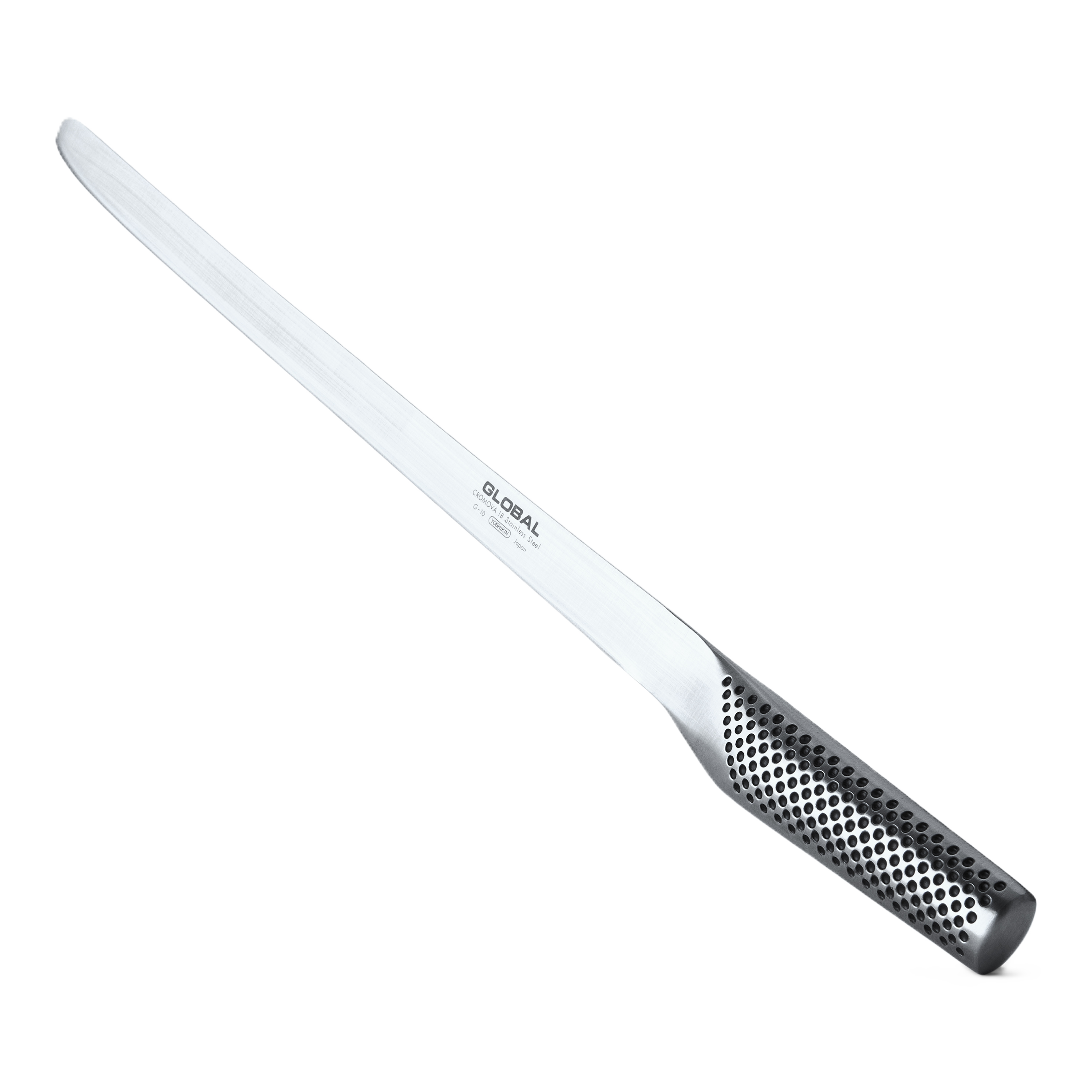 GLOBAL 12-Inch Ham & Salmon Slicer | Flexible Japanese Steel Knife