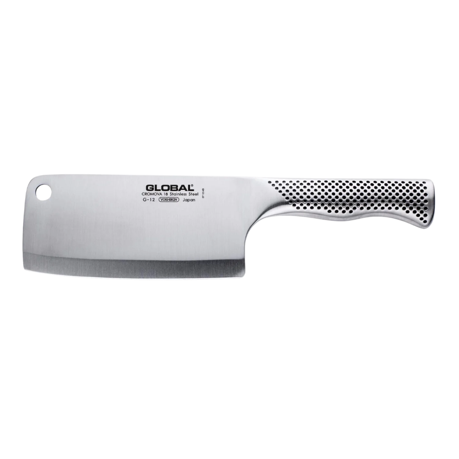 GLOBAL Meat Chopper 16cm – Compact Cleaver, CROMOVA 18 Steel, Japan