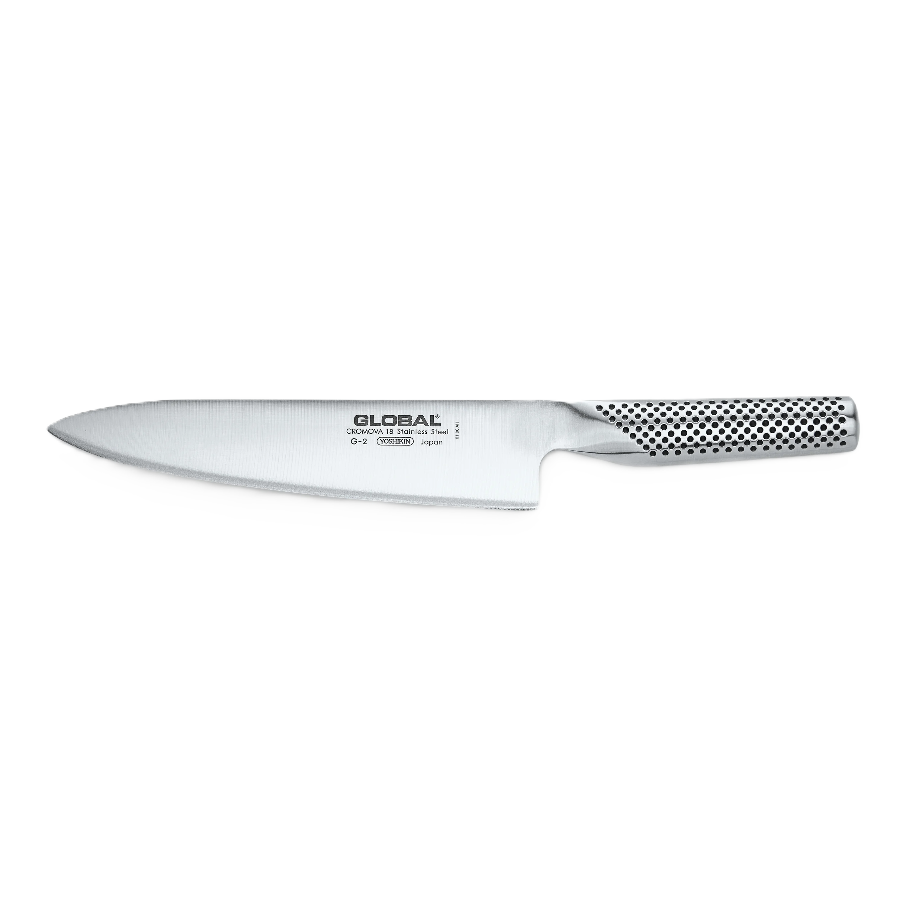 GLOBAL Cook’s Knife 20cm (8") – CROMOVA 18 Stainless Steel Chef Knife (Made in Japan)