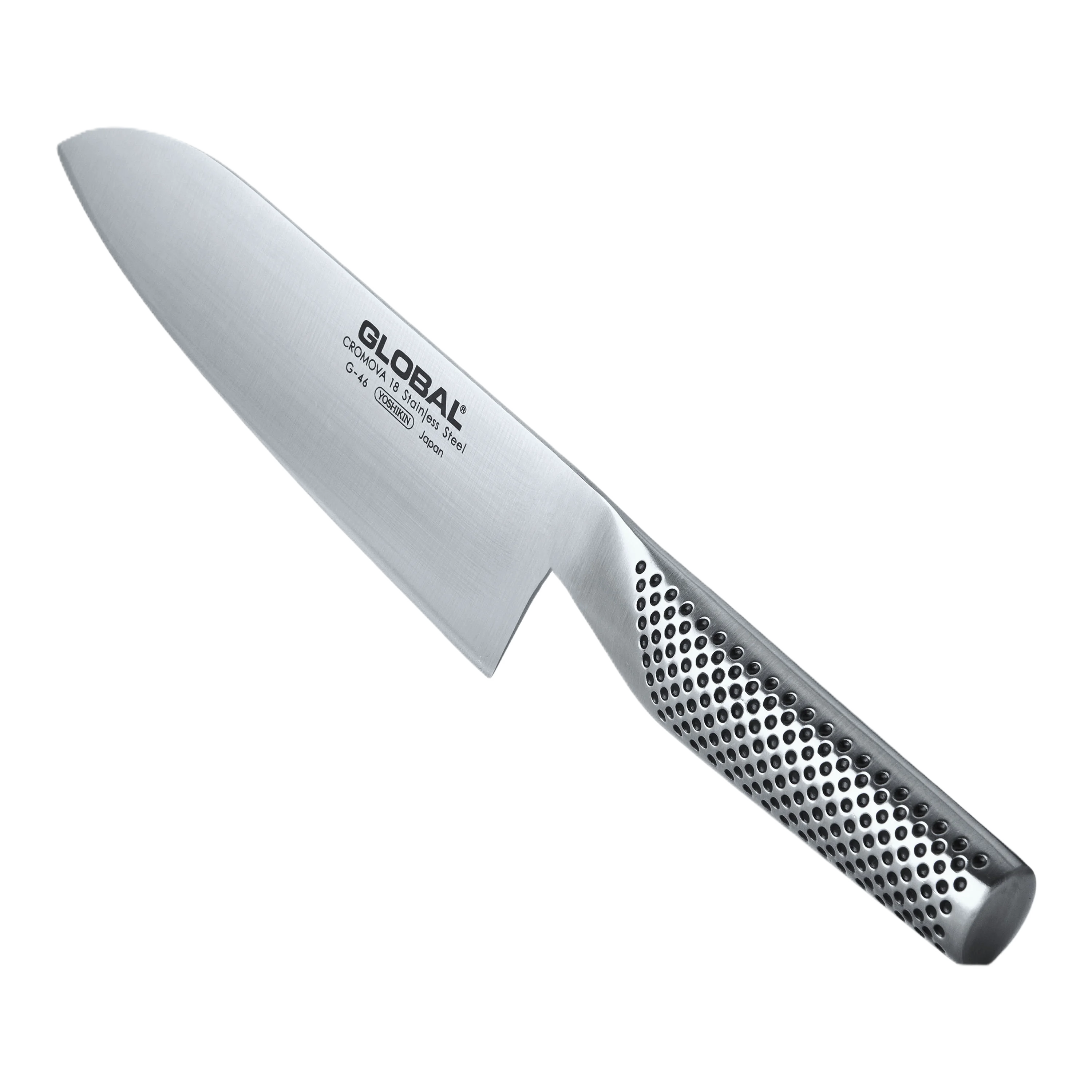 GLOBAL Santoku Knife 18cm – Multi-Purpose Chef Knife, Japan