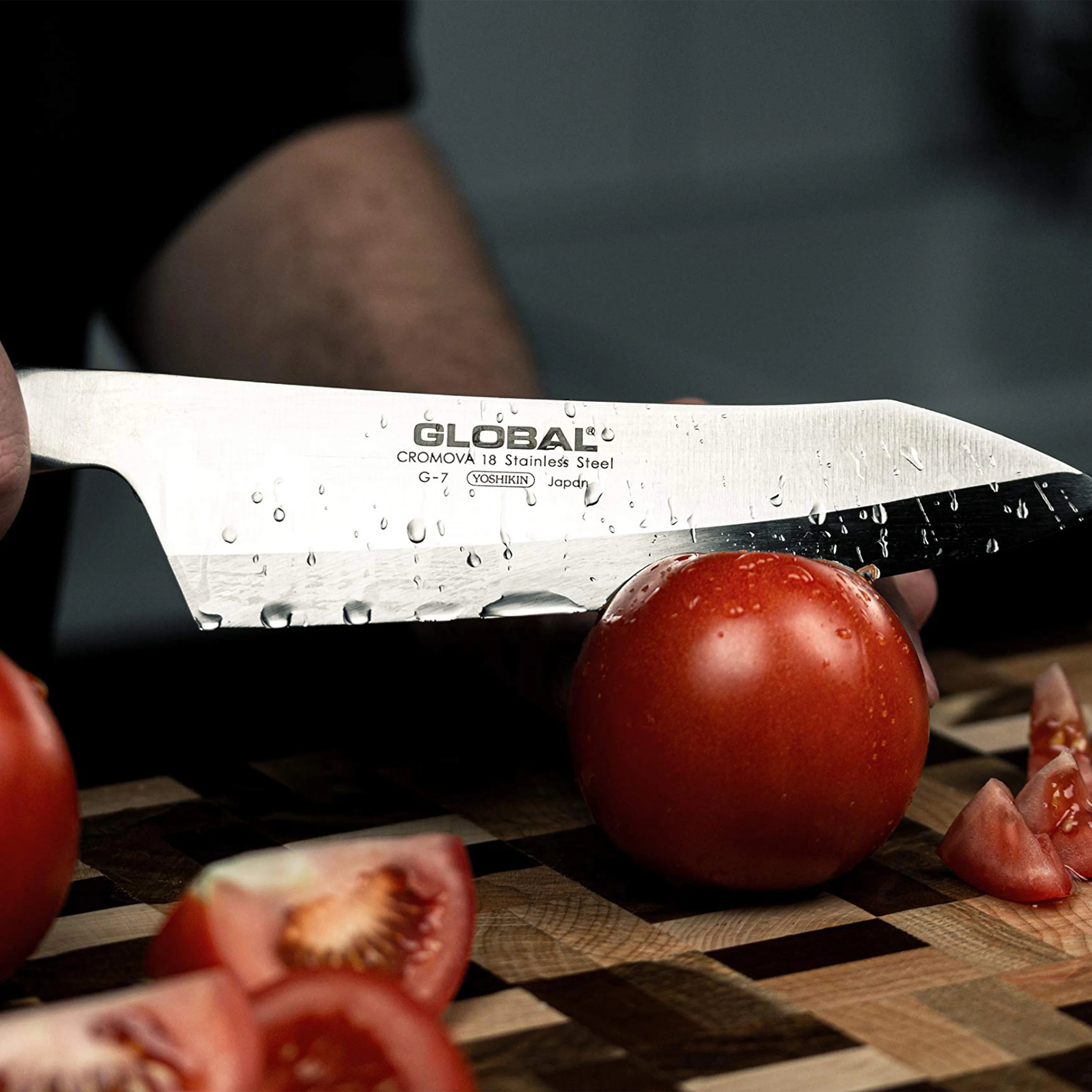 GLOBAL Oriental Deba / Butcher Knife 18cm (7") – Right-Handed