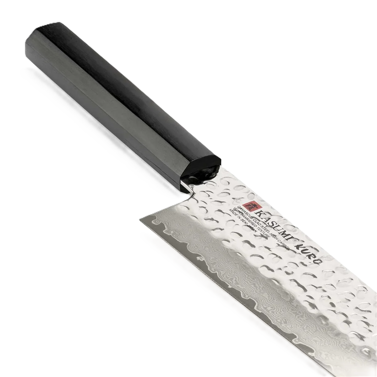 Kasumi Kuro Chef Blade 21cm / 8.27" - Hammered Damascus Gyuto, Japan-Made