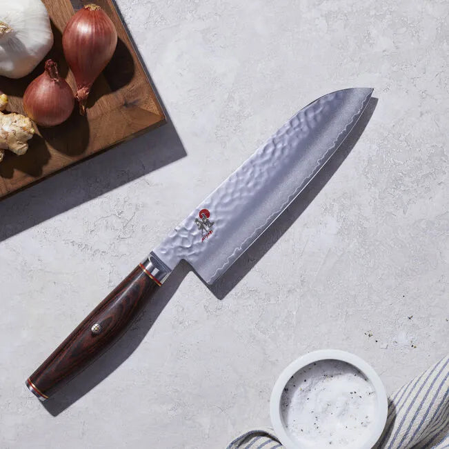 Miyabi 6000 MCT 7" Santoku Knife – SG2 Steel, Japanese Damascus