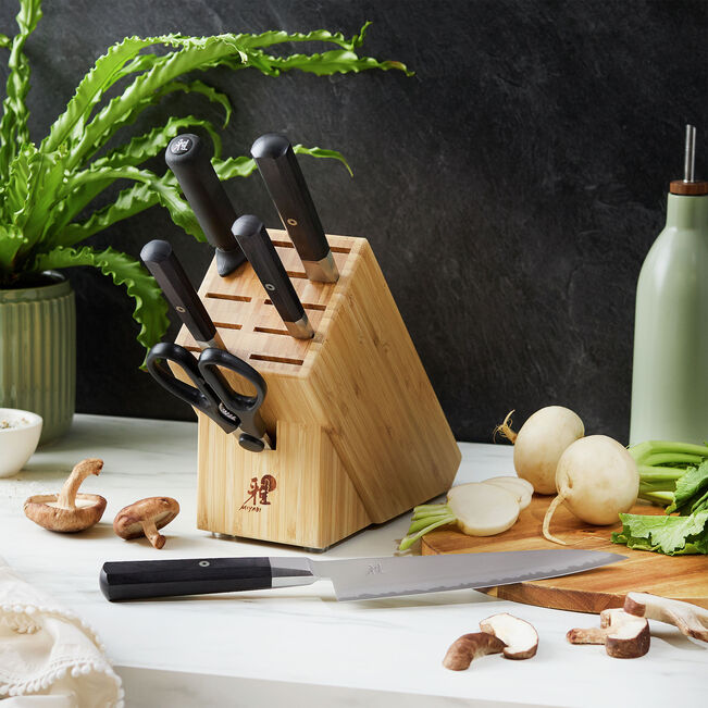 MIYABI Koh 4000FC 7-Piece Knife Block Set | Japan lifestyle