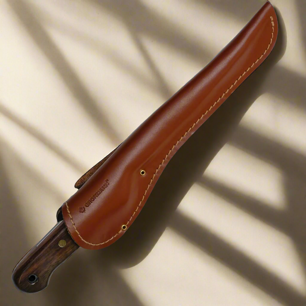 Grohmann Fillet Knife 6" with Leather Sheath