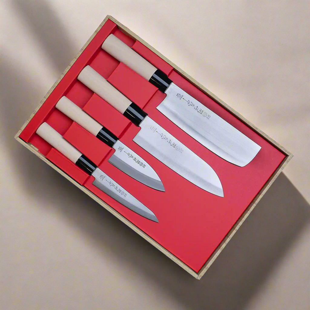 Four Piece Knife Set - Made in Japan