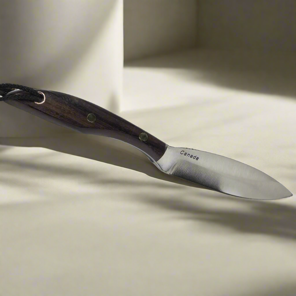 Conception originale - D.H Russel Canadian Belt Knife Rosewood Handle - #R1S