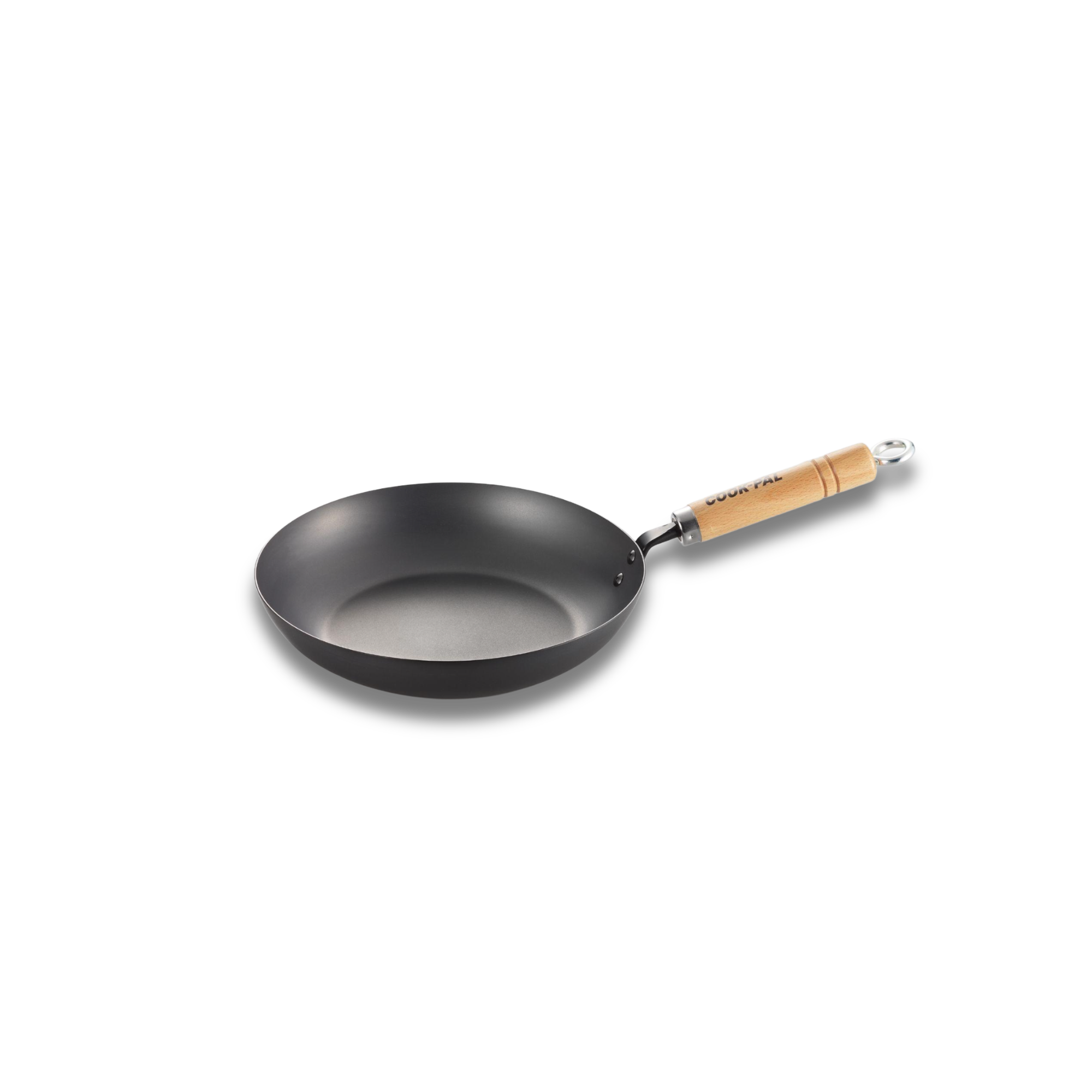 Yoshikawa Cook-Pal Ren Japanese Carbon Steel Frying Pan 20cm | Made in Japan