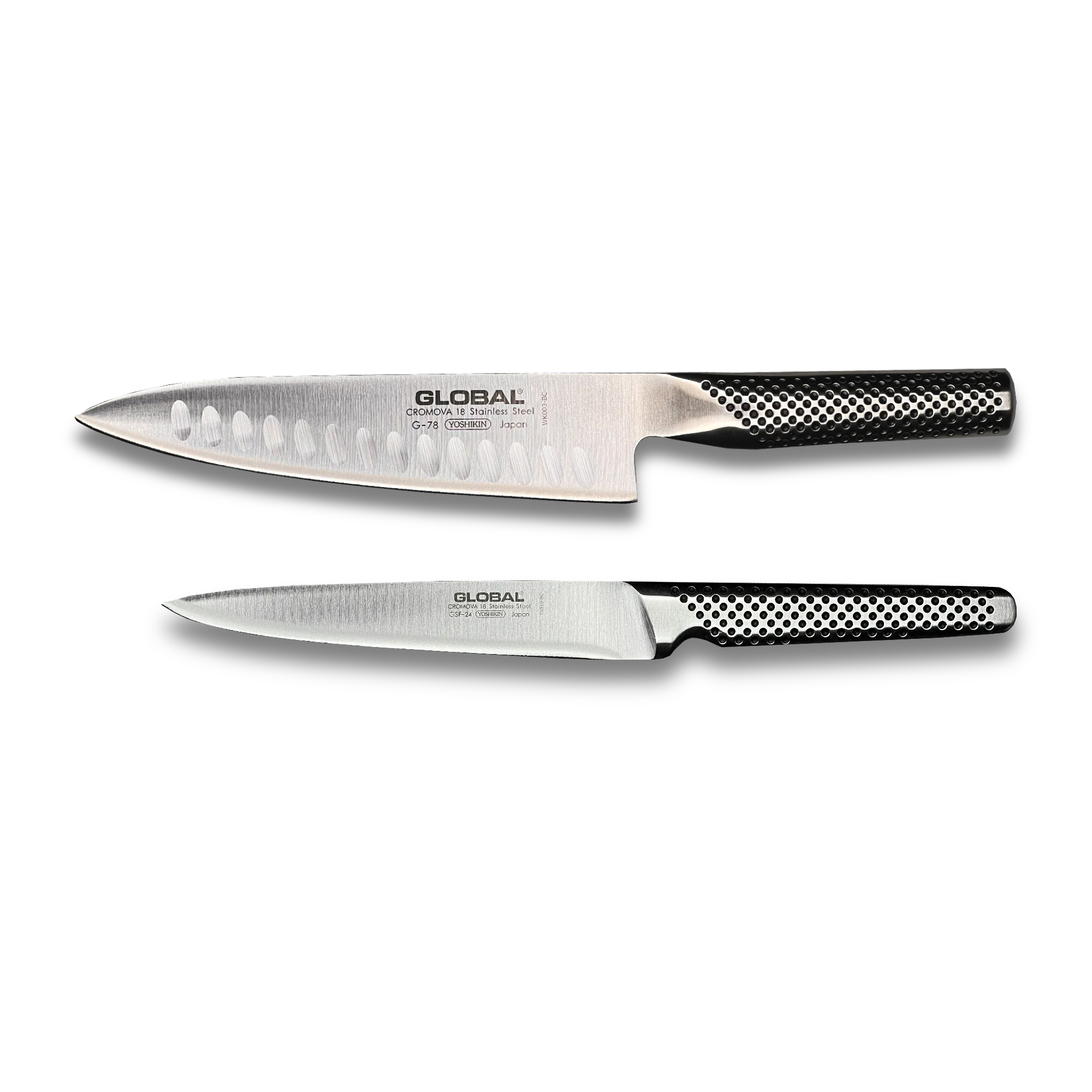 Global 2-piece Knife Set - Made in Japan