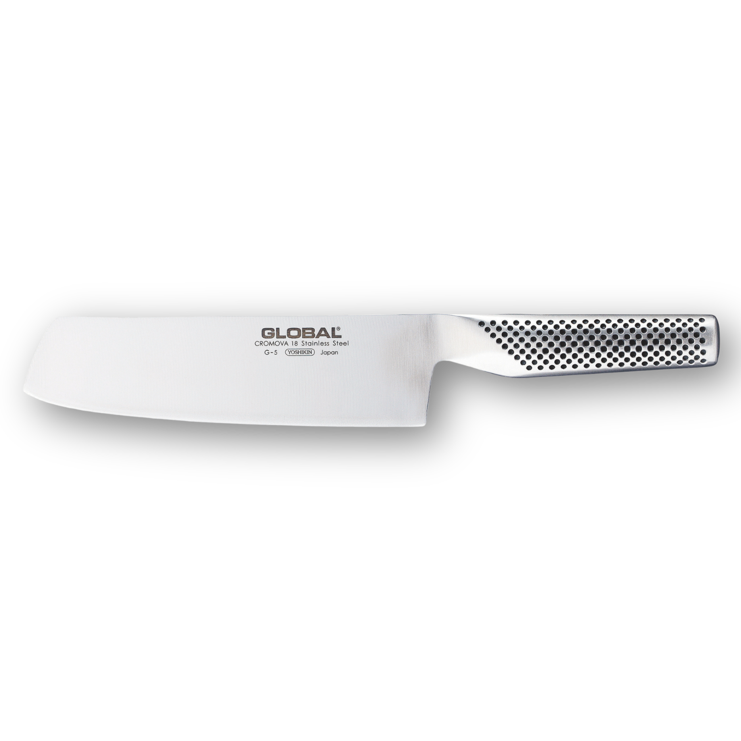 GLOBAL Vegetable Knife 18cm (7") – CROMOVA 18 Stainless Steel Precision Blade