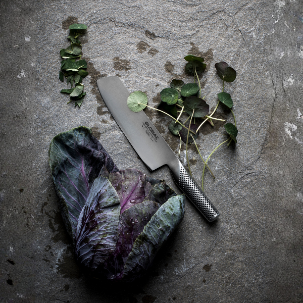GLOBAL Vegetable Knife 18cm (7") – CROMOVA 18 Stainless Steel Precision Blade