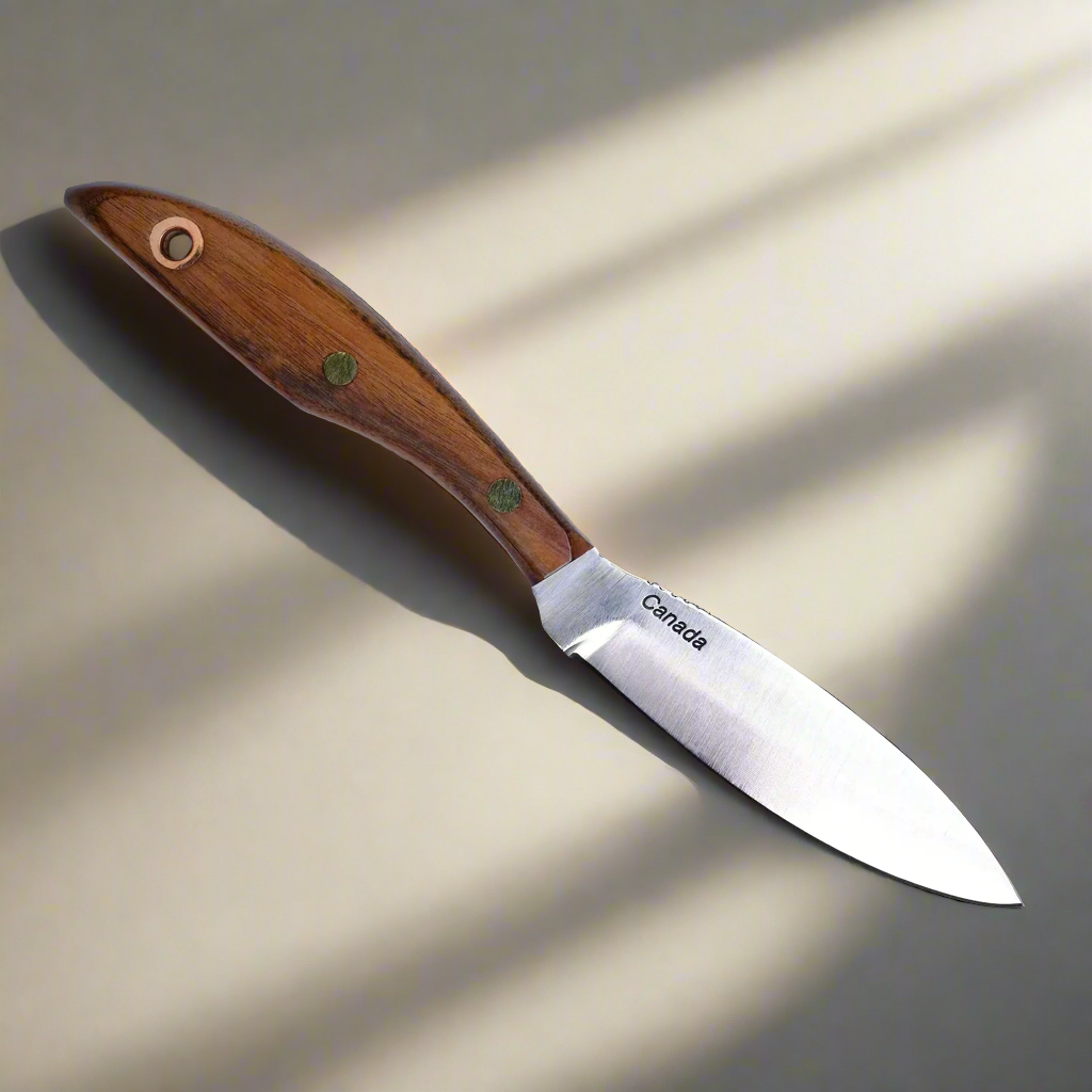 Grohmann D.H. Russell Canadian Belt Knife – Original Design, Carbon Steel Blade (Model R1C) Hunting Knife lifestyle 