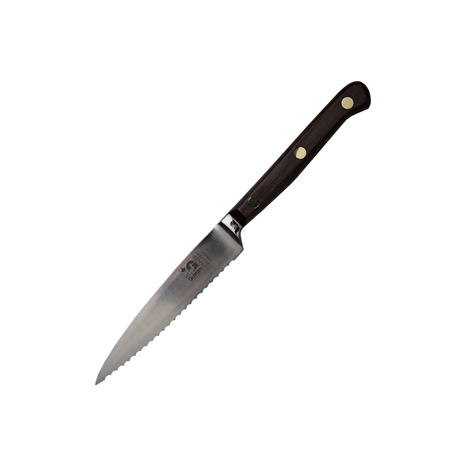 Grohmann Forged 4-Inch Tomato Knife with Rosewood Handle