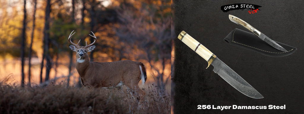 Ginza Steel outdoor hunting knives collection hero
