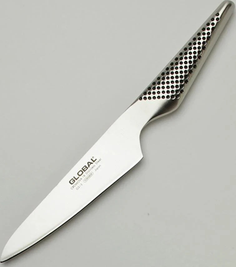 GLOBAL GS-3 Cooks Knife 13cm – CROMOVA 18 Steel, Made in Japan