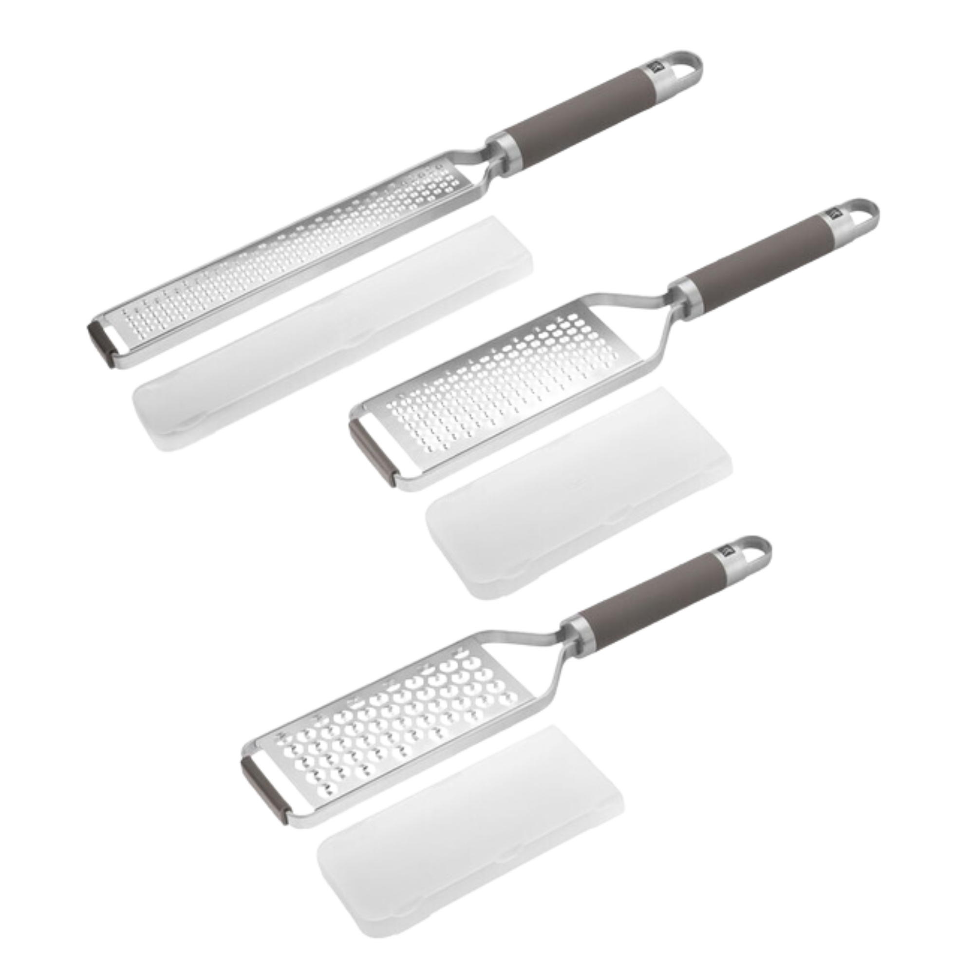 ZWILLING PRO 3-Piece Grater Set – Fine, Medium & Coarse, Stainless Steel