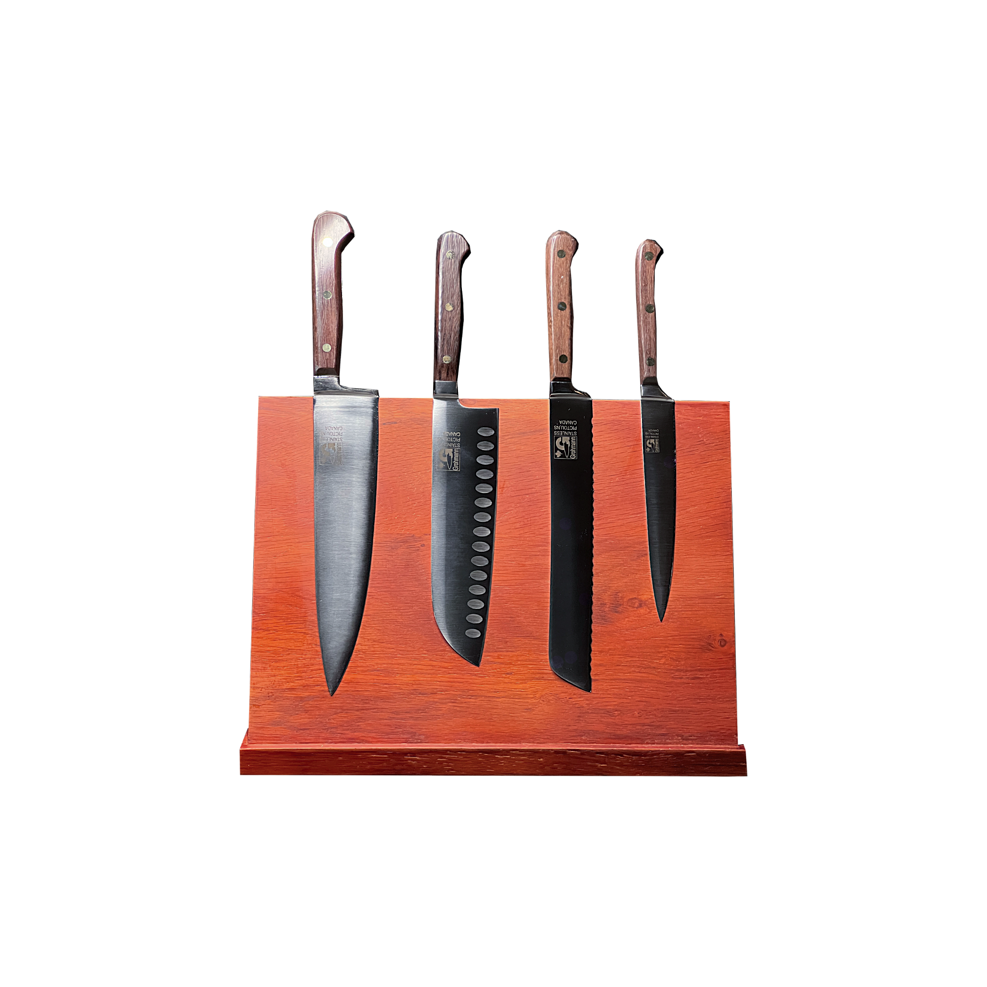 Grohmann Chef Collection Knife Set with Magnetic wood block