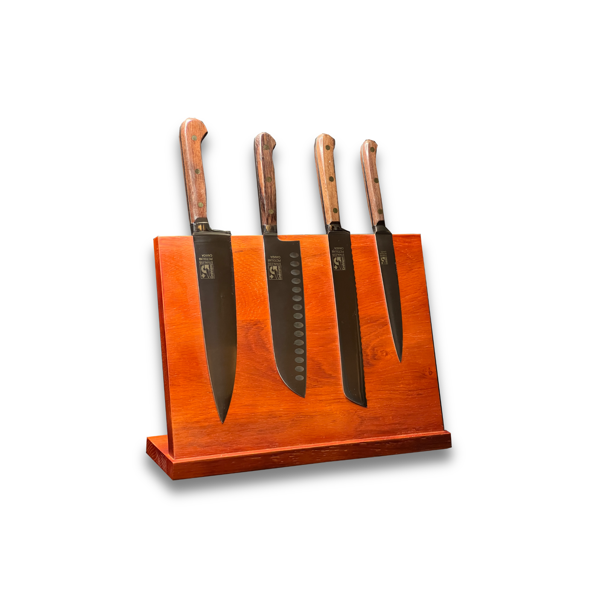 Grohmann Chef Collection Knife Set with Magnetic wood block