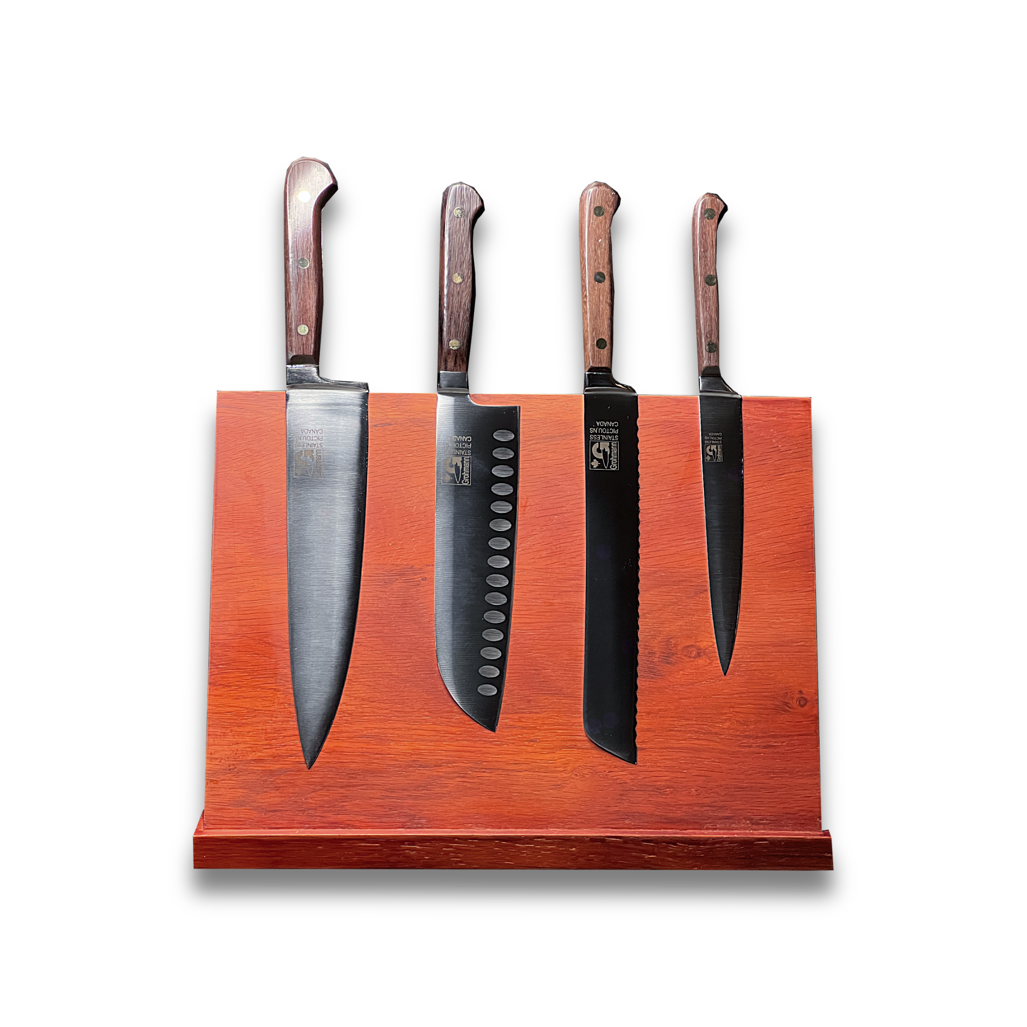 Grohmann Chef Collection Knife Set with Magnetic wood block