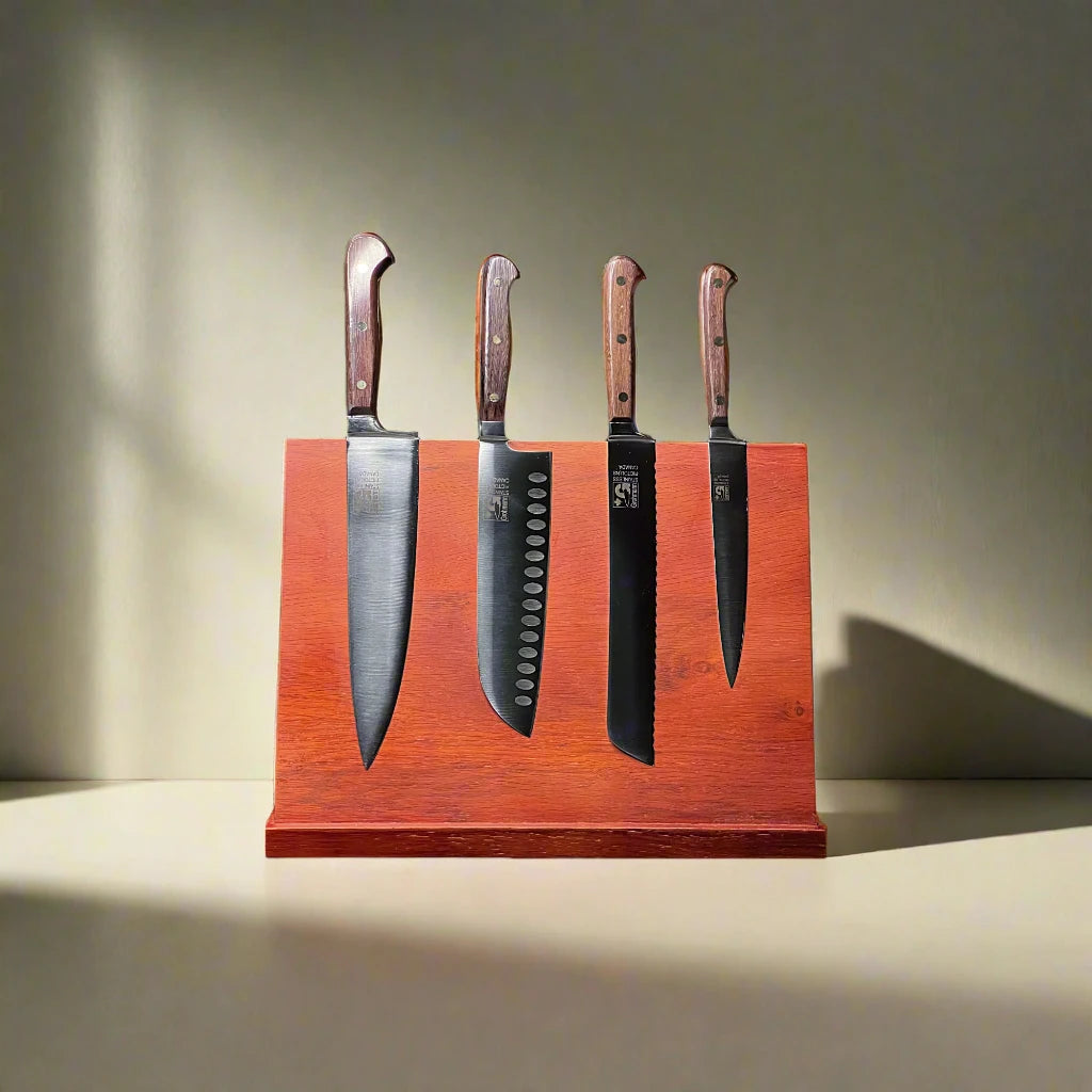 Grohmann Chef Collection Knife Set with Magnetic wood block