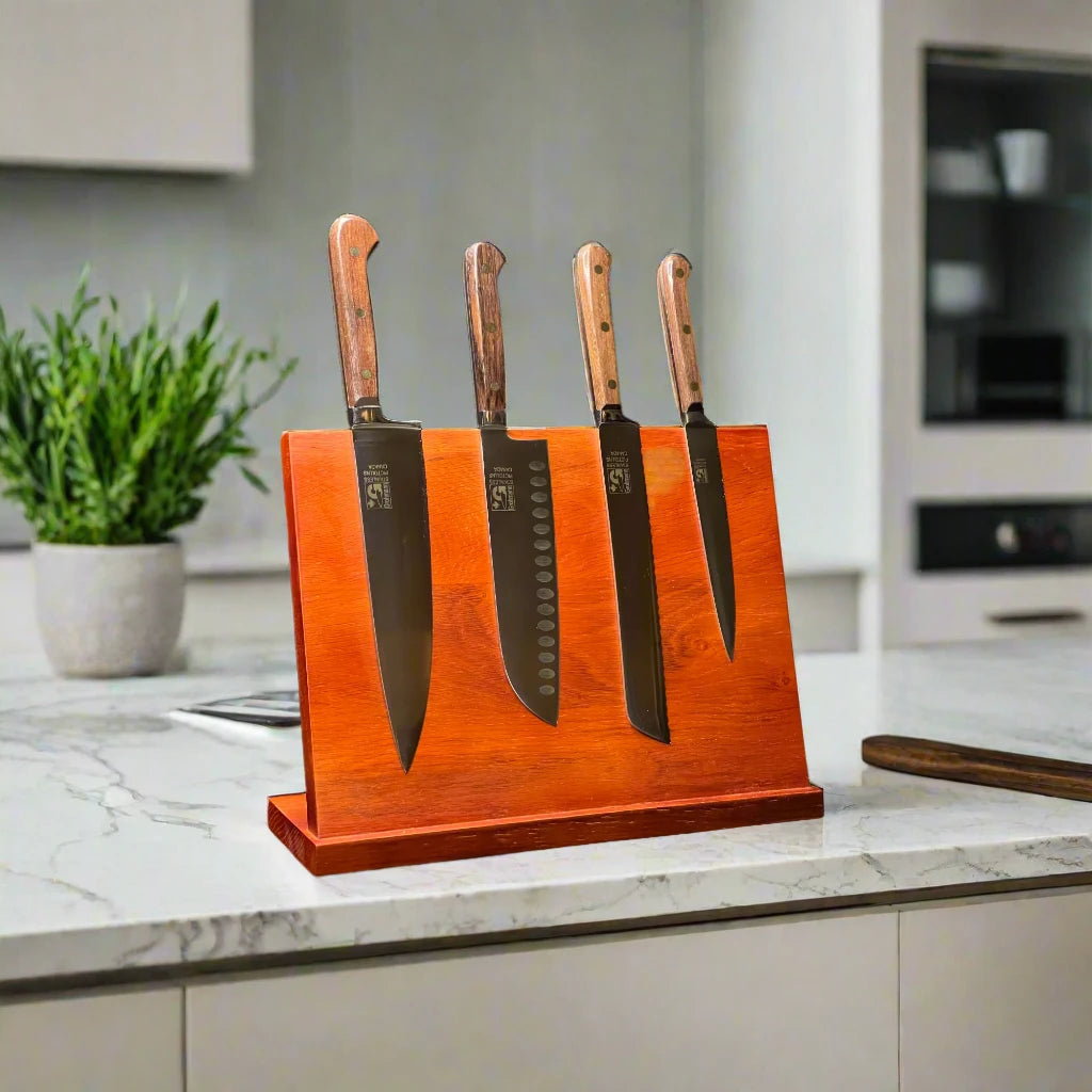 Grohmann Chef Collection Knife Set with Magnetic wood block