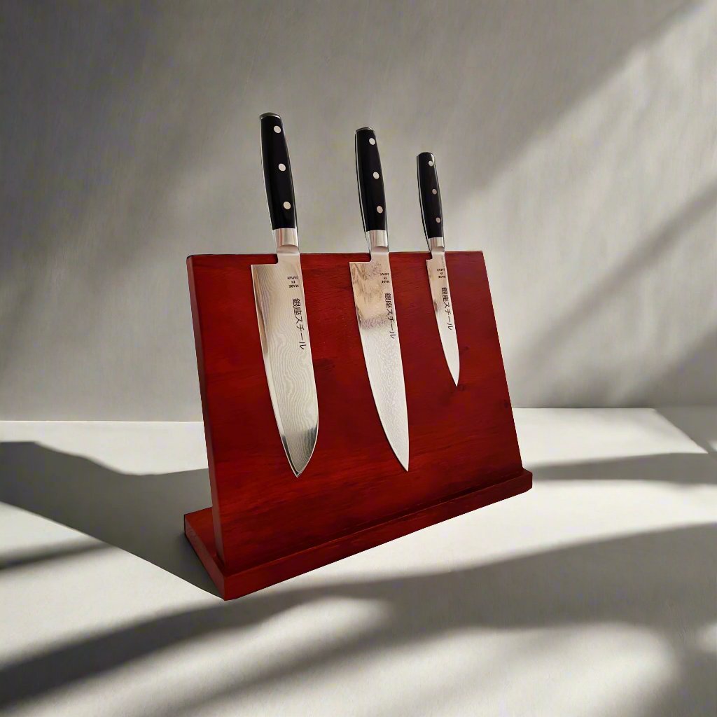 Japanese knife block set