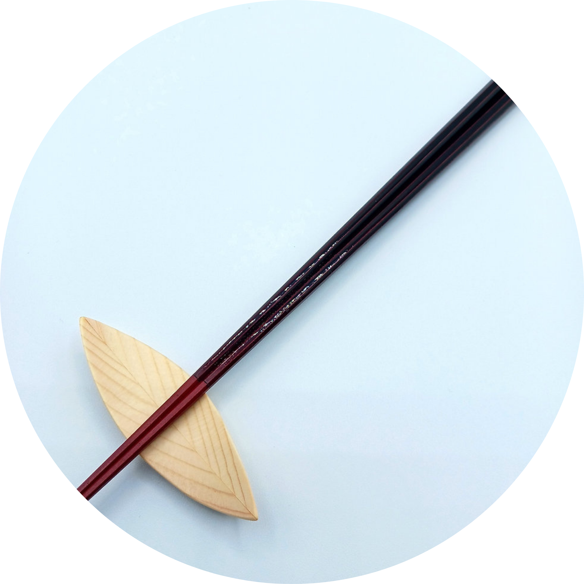 Hashi-Coo Decade Red Octagon Japanese Chopsticks