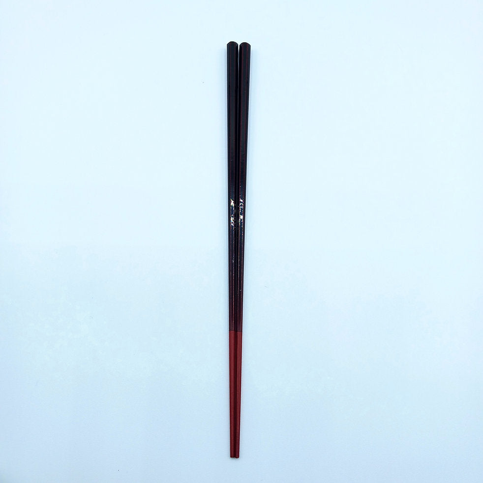 Hashi-Coo Decade Red Octagon Japanese Chopsticks