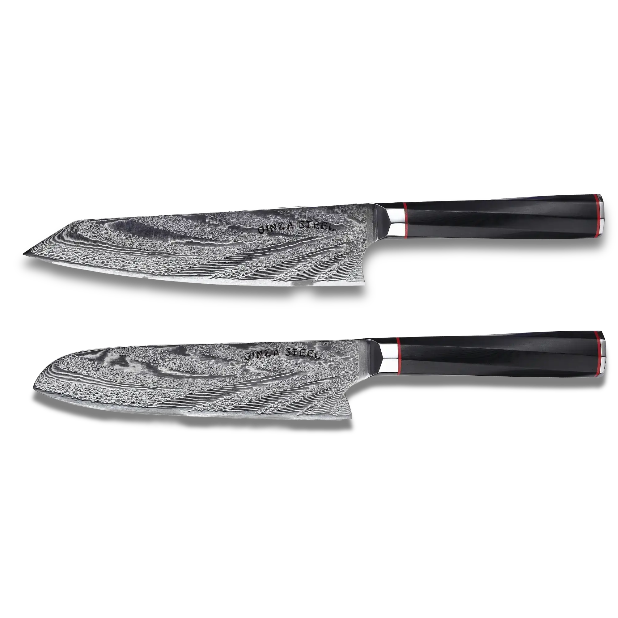 KATANA TWO - Chef Bundle of Two VG10-67 Layer Damascus