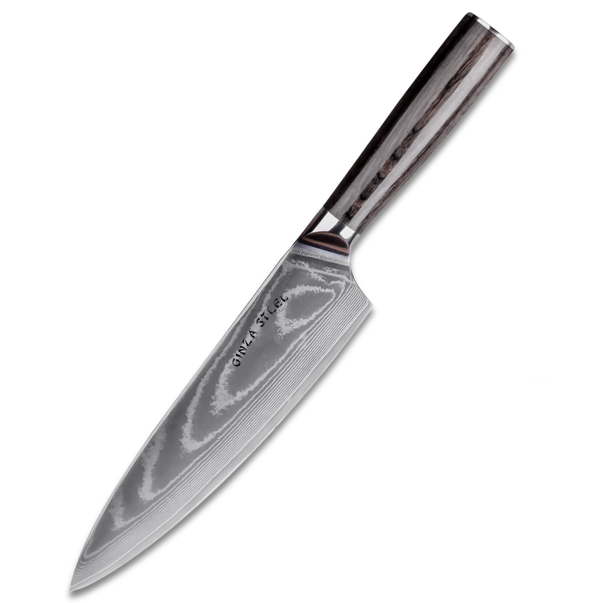 Akari Damascus Steel VG10 Chef Knife
