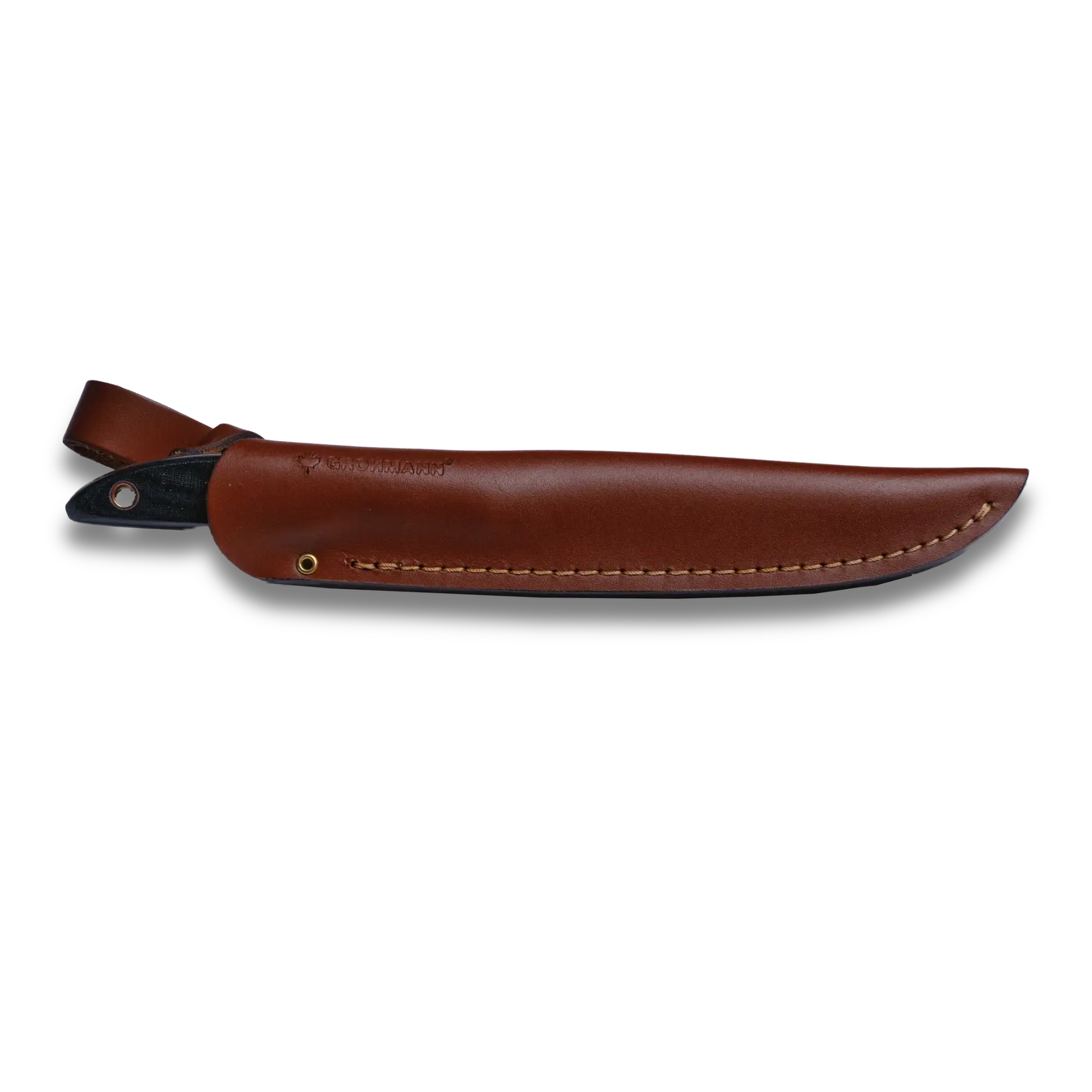 Trout and Bird Knife Carbon Steel Blade - Black Micarta handle  | M2C
