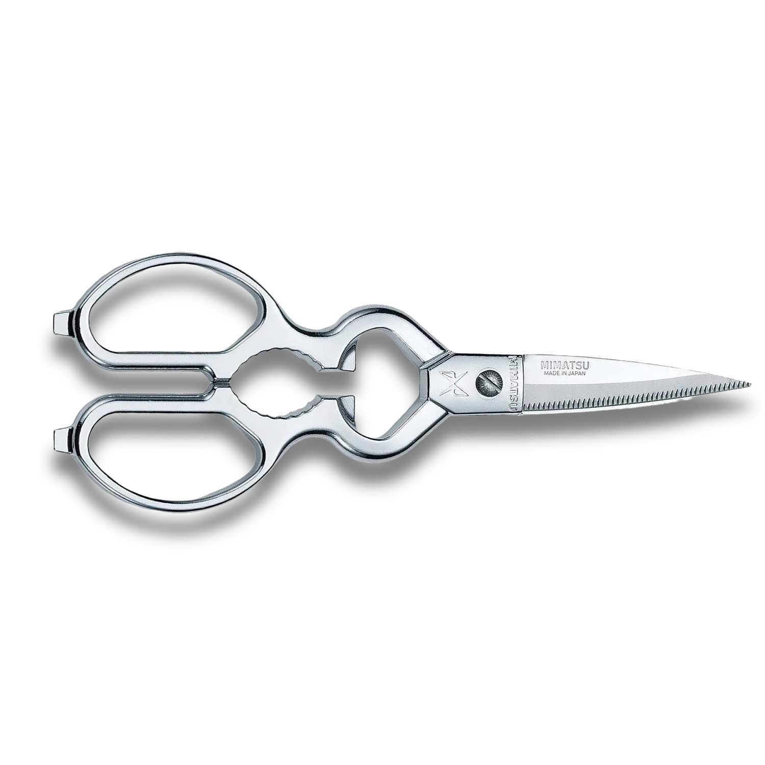 MIMATSU Stainless Steel Kitchen Scissors – Screw-Type | Made in Japan