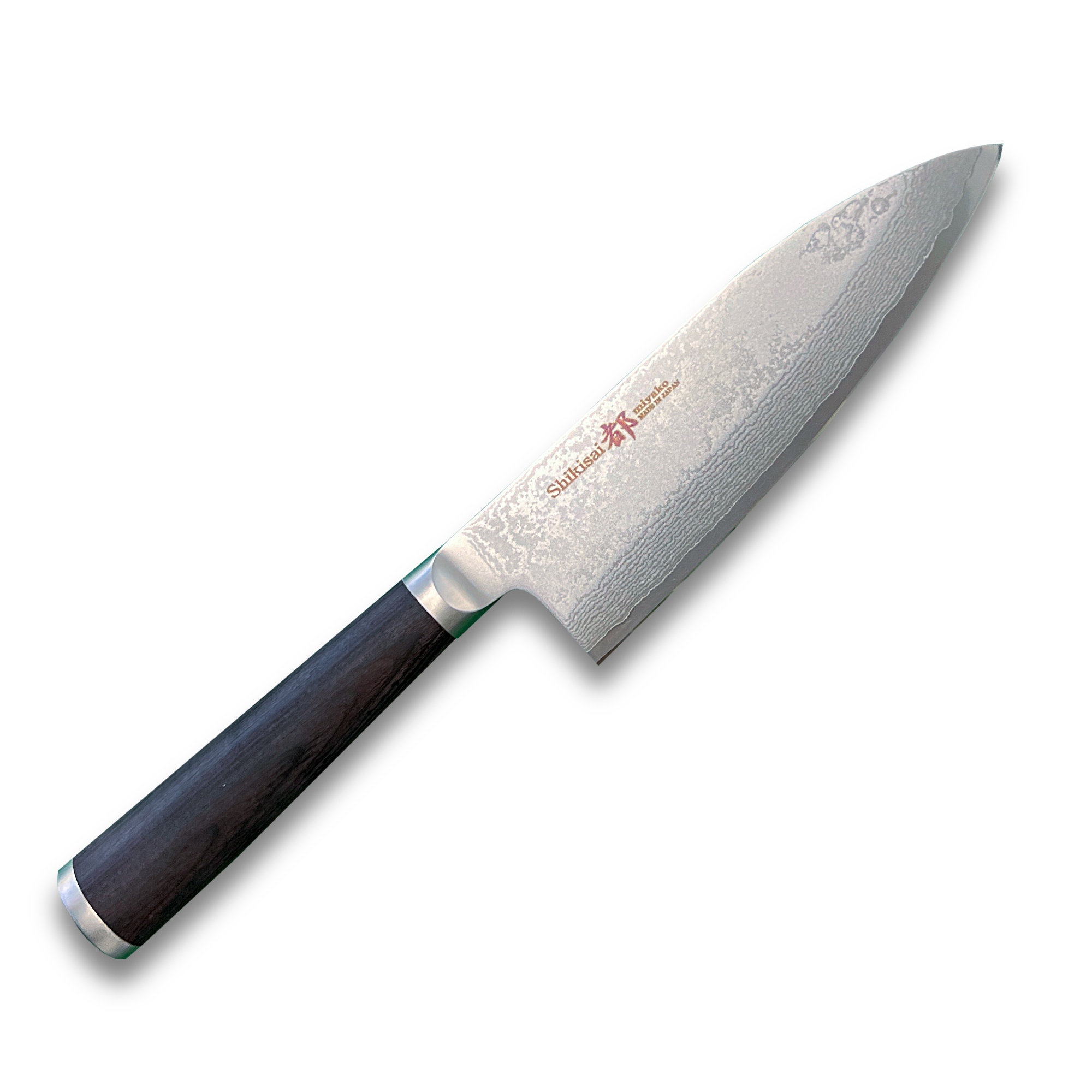 Miyako SUS 165mm Deba Knife Right Hand | 33 Layer Damascus Steel Blade  – Made in Japan