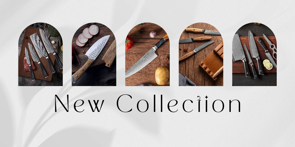 Nouvelle collection de couteaux de cuisine Ginza Steel