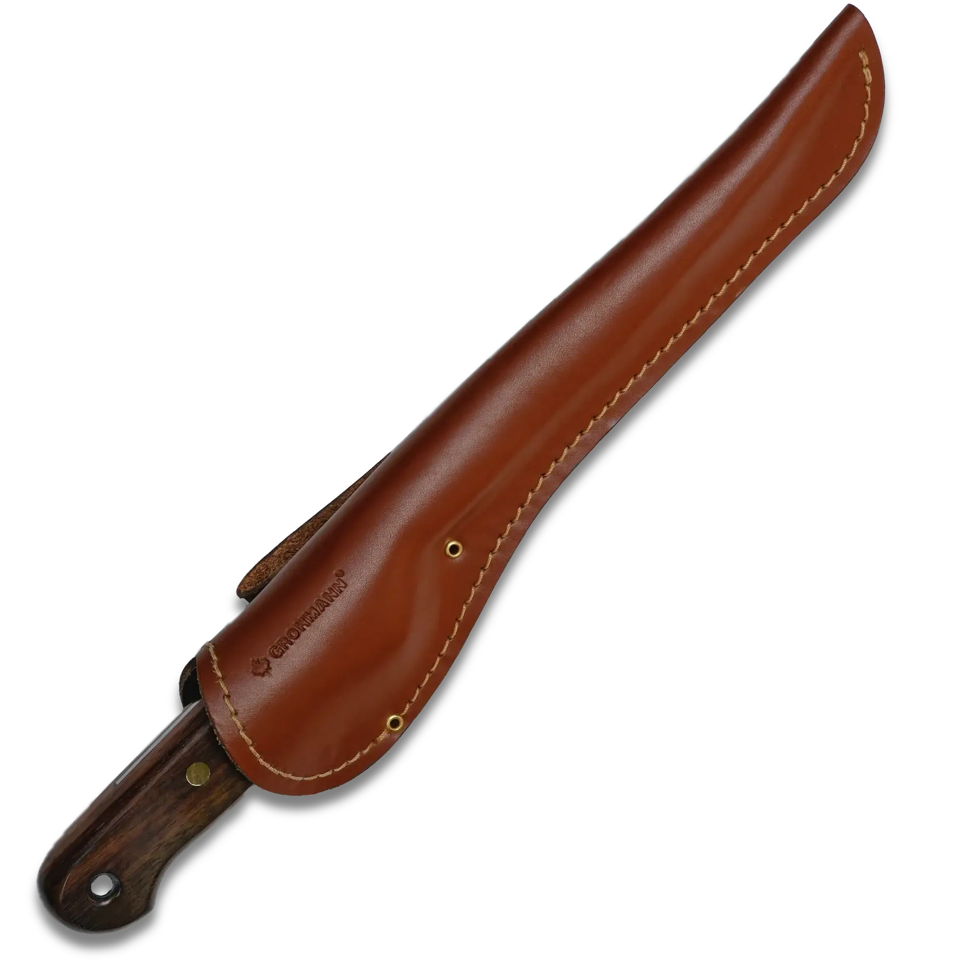 Grohmann Fillet Knife 6" with Leather Sheath