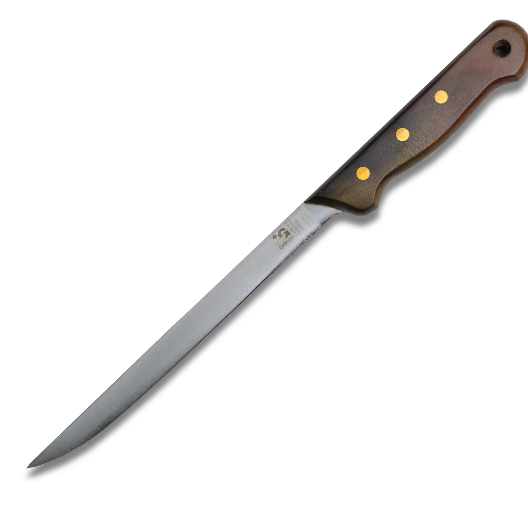 Regular Line Fillet Knife & Leather Sheath 8" Blade | RF800S