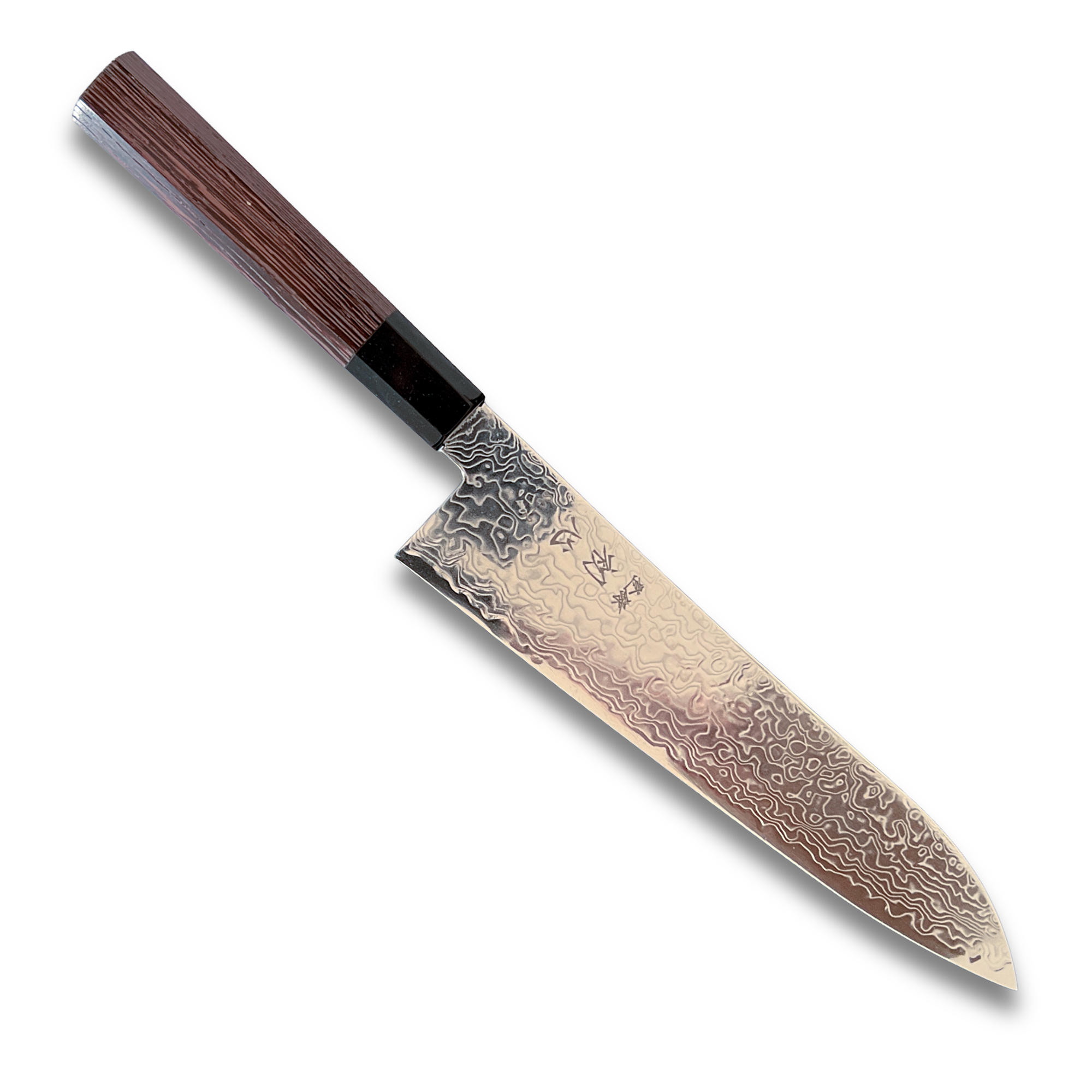 Ryuhyo SG2 Damascus Migaki Gyuto 210mm Japanese Chef Knife