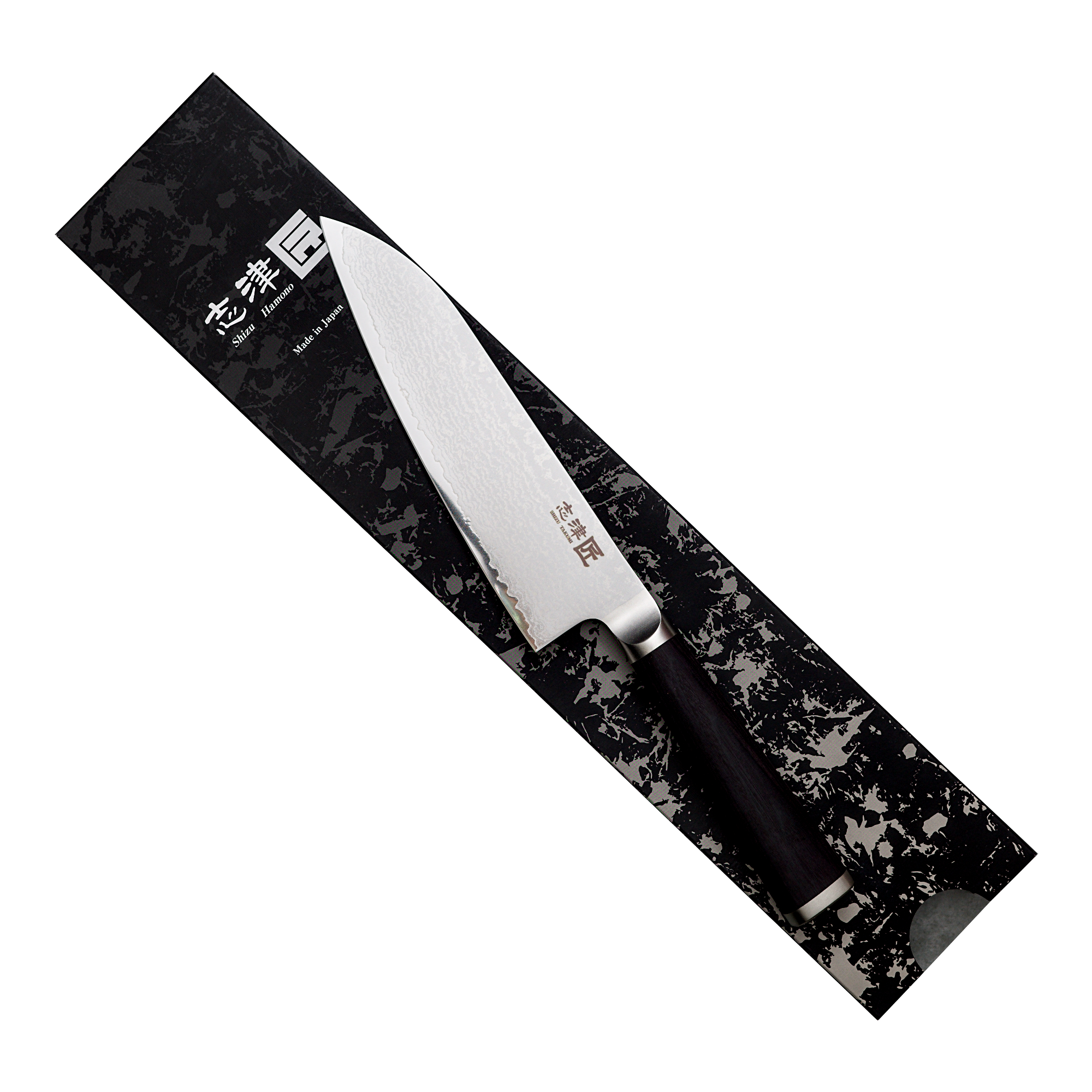 Miyako SUS 180mm Santoku Knife - 33 Layer Damascus Steel Blade – Made in Japan