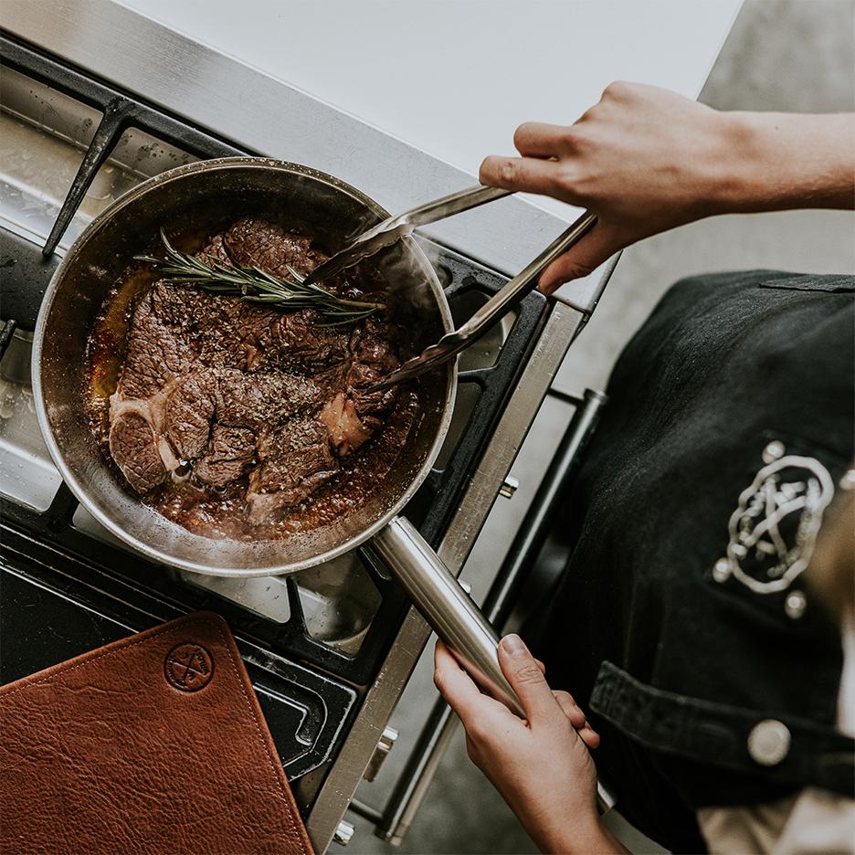 COMBEKK 🇳🇱| Stainless Steel Fry Pan Set of 3