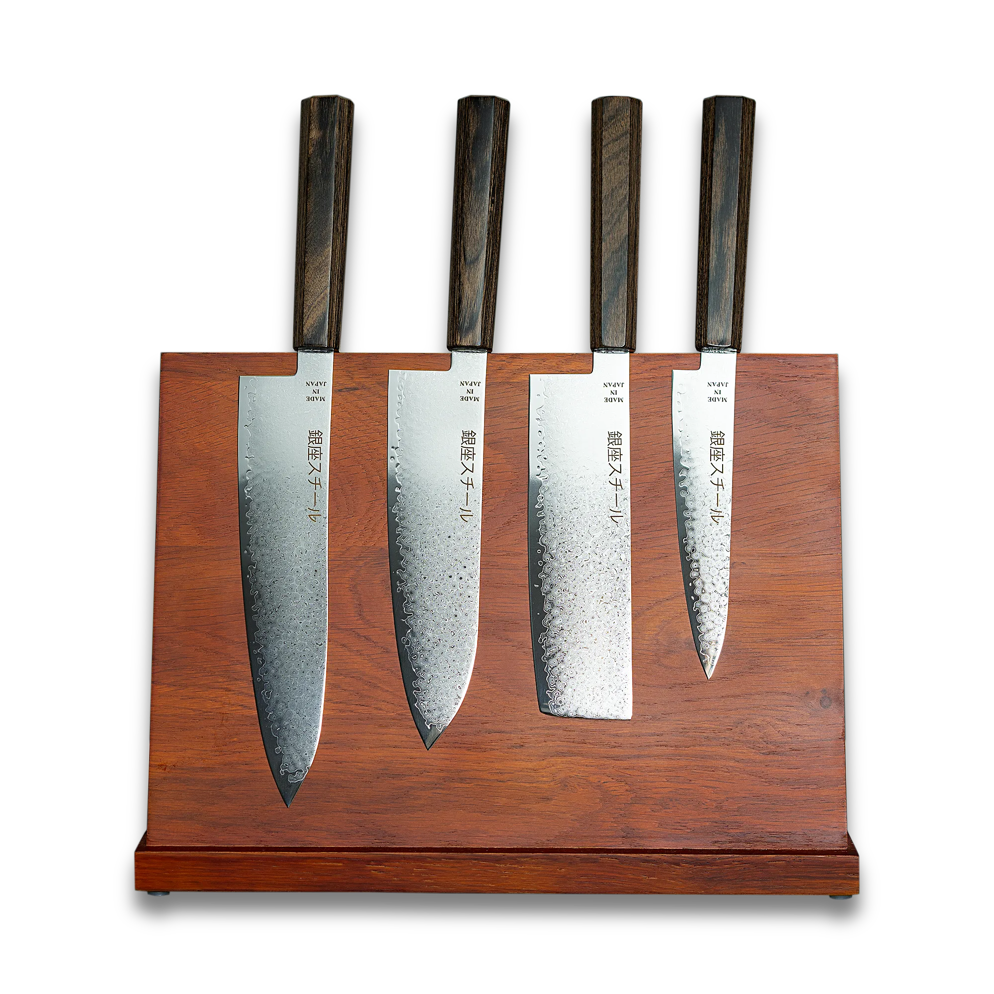 Seiryū (青龍) Five | 5-Piece Knife Set with Block