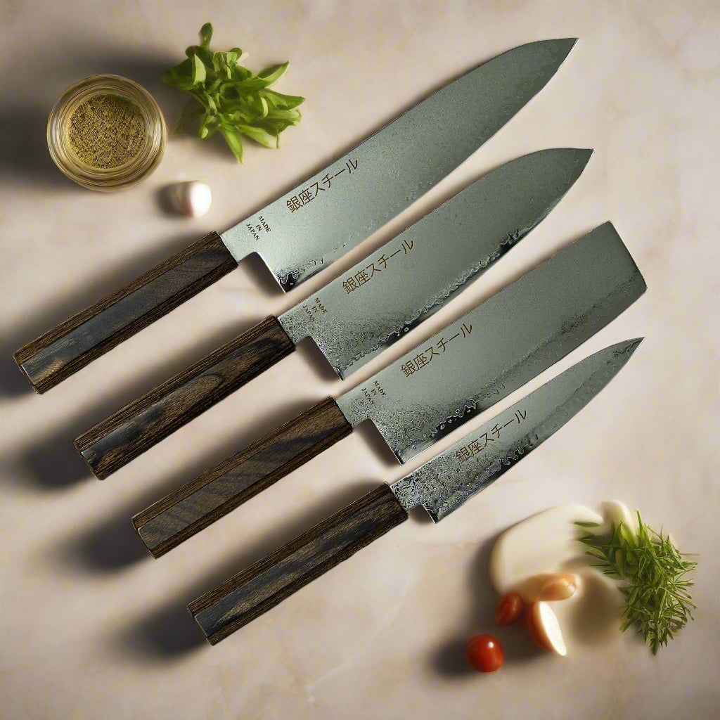 Seiryū (青龍) Four | 4-Piece Knife Set