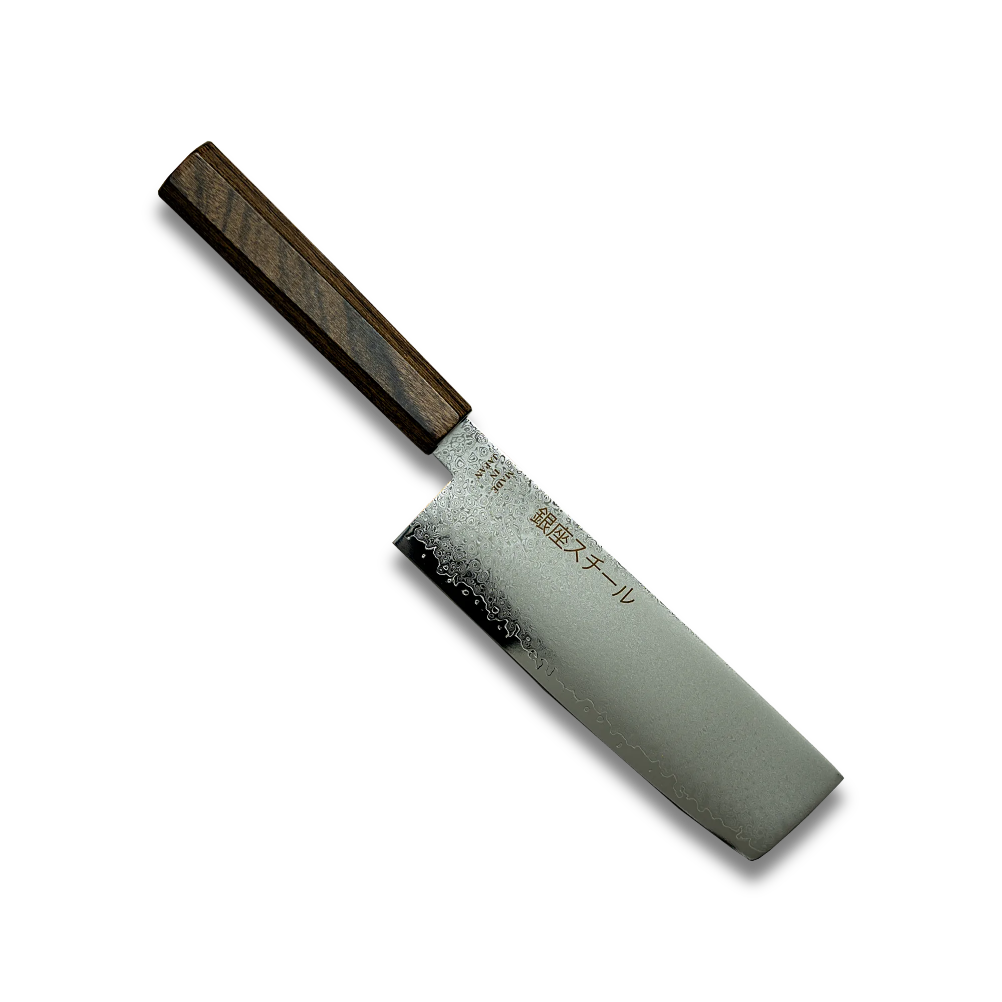 Seiryū (青龍) Series - Nakiri Knife 170mm VG10 Damascus steel