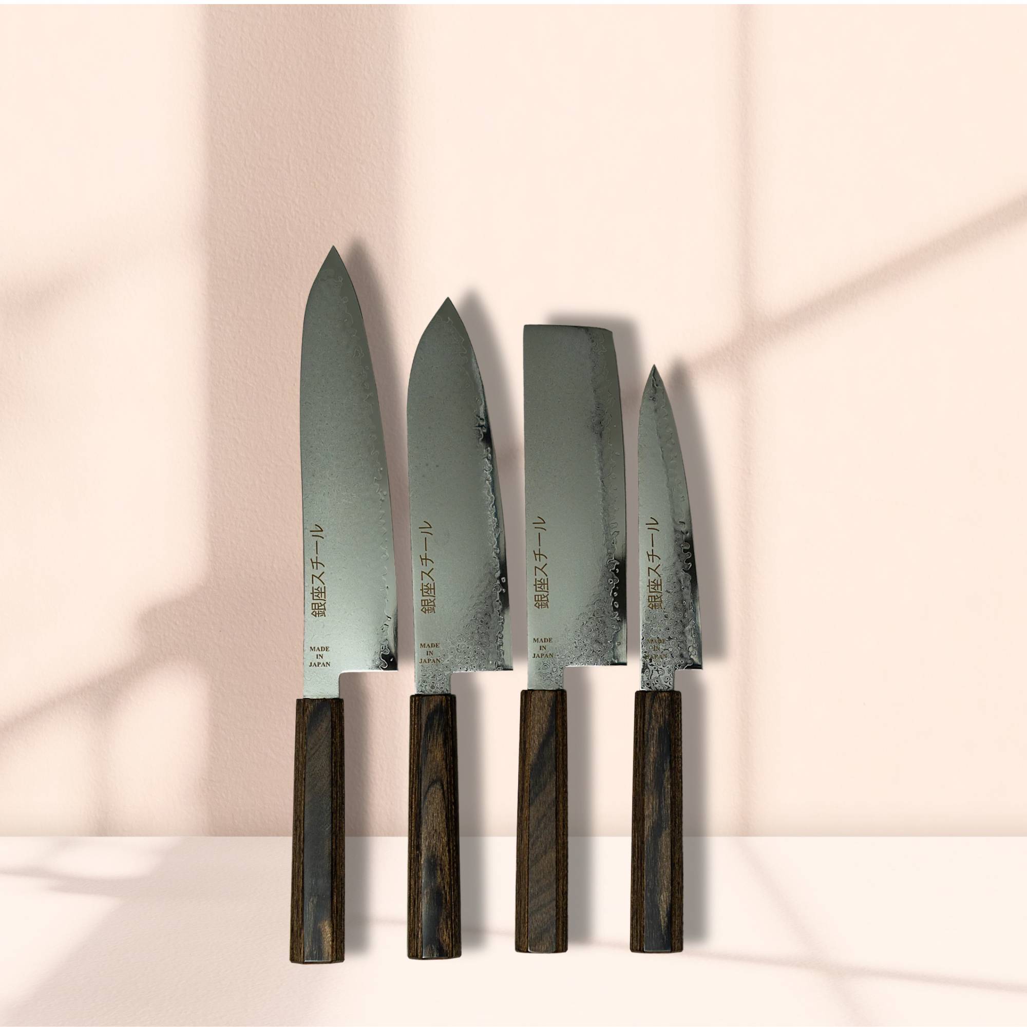 Seiryū (青龍) Four | 4-Piece Knife Set